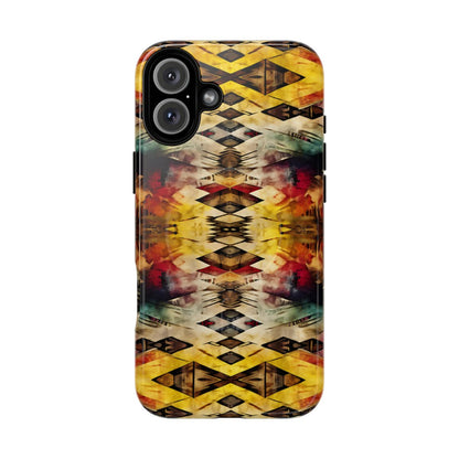 Aztec Grunge Magnetic Case
