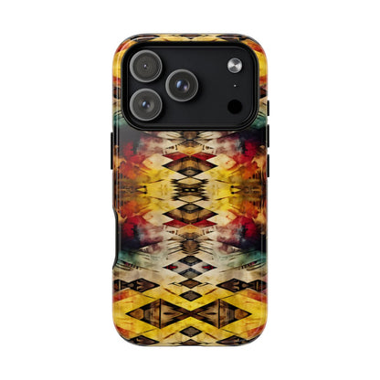 Aztec Grunge Magnetic Case