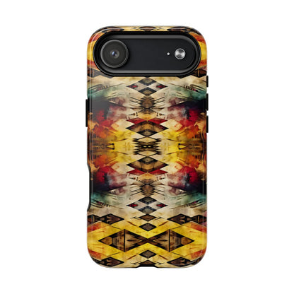 Aztec Grunge Magnetic Case