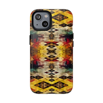 Aztec Grunge Magnetic Case