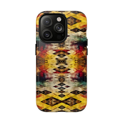 Aztec Grunge Magnetic Case