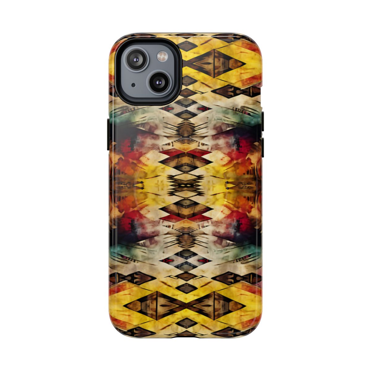Aztec Grunge Magnetic Case