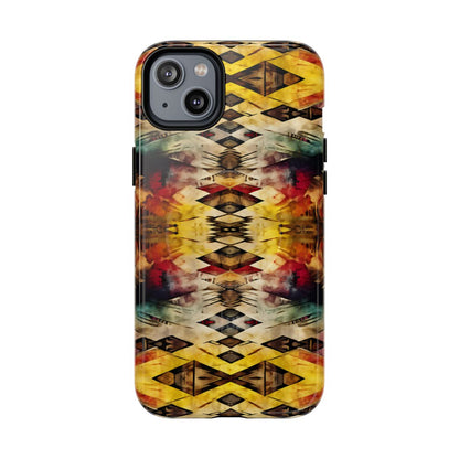 Aztec Grunge Magnetic Case