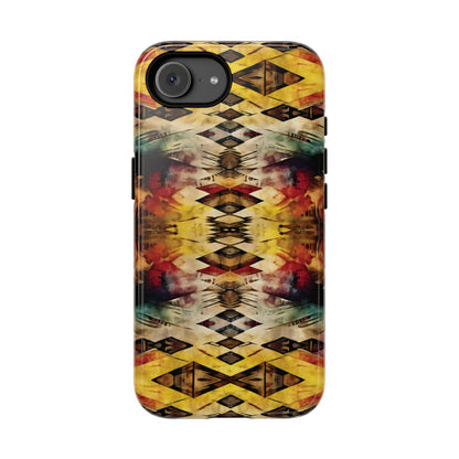 Aztec Grunge Tough Case - iPhone 17e