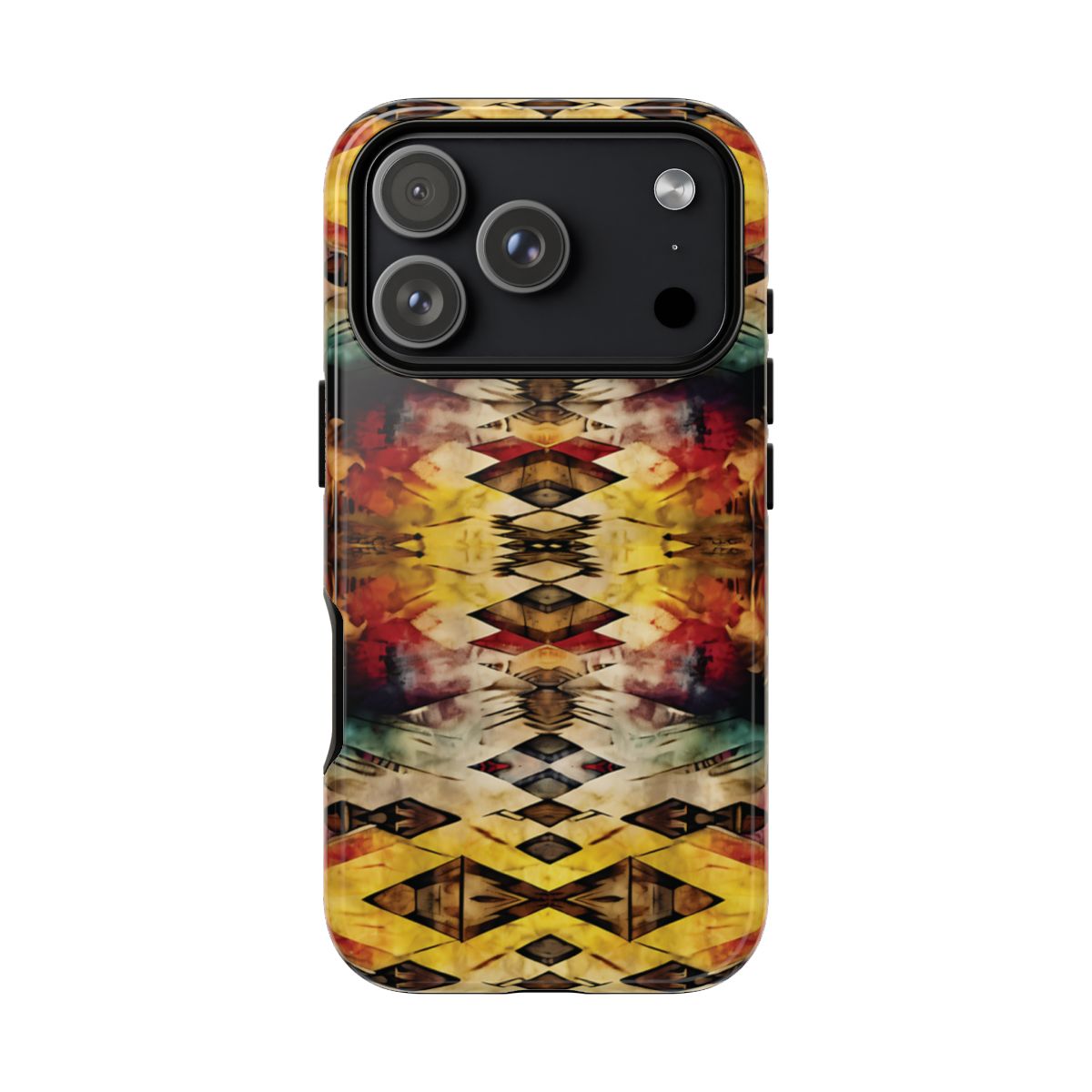 Aztec Grunge Tough Case - iPhone 18 Pro