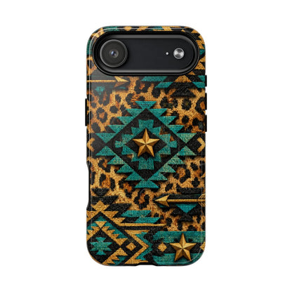 Aztec Leopard Magnetic Case