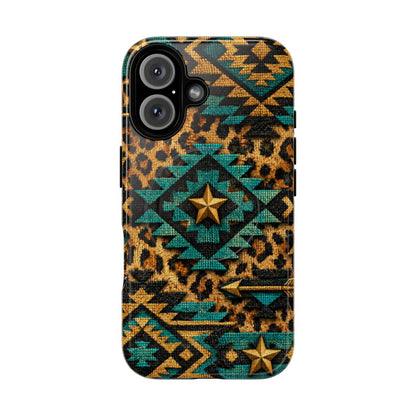 Aztec Leopard Magnetic Case