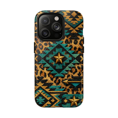 Aztec Leopard Magnetic Case