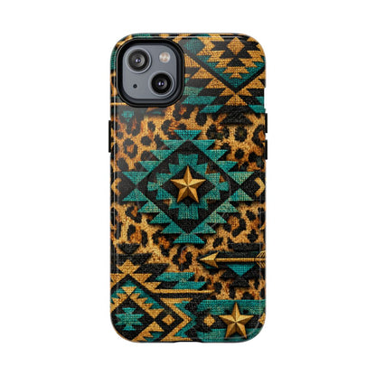 Aztec Leopard Magnetic Case