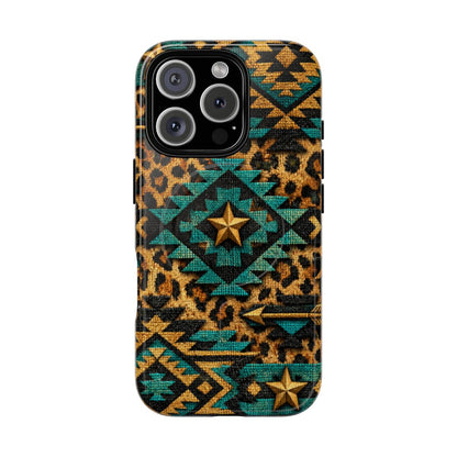 Aztec Leopard Magnetic Case