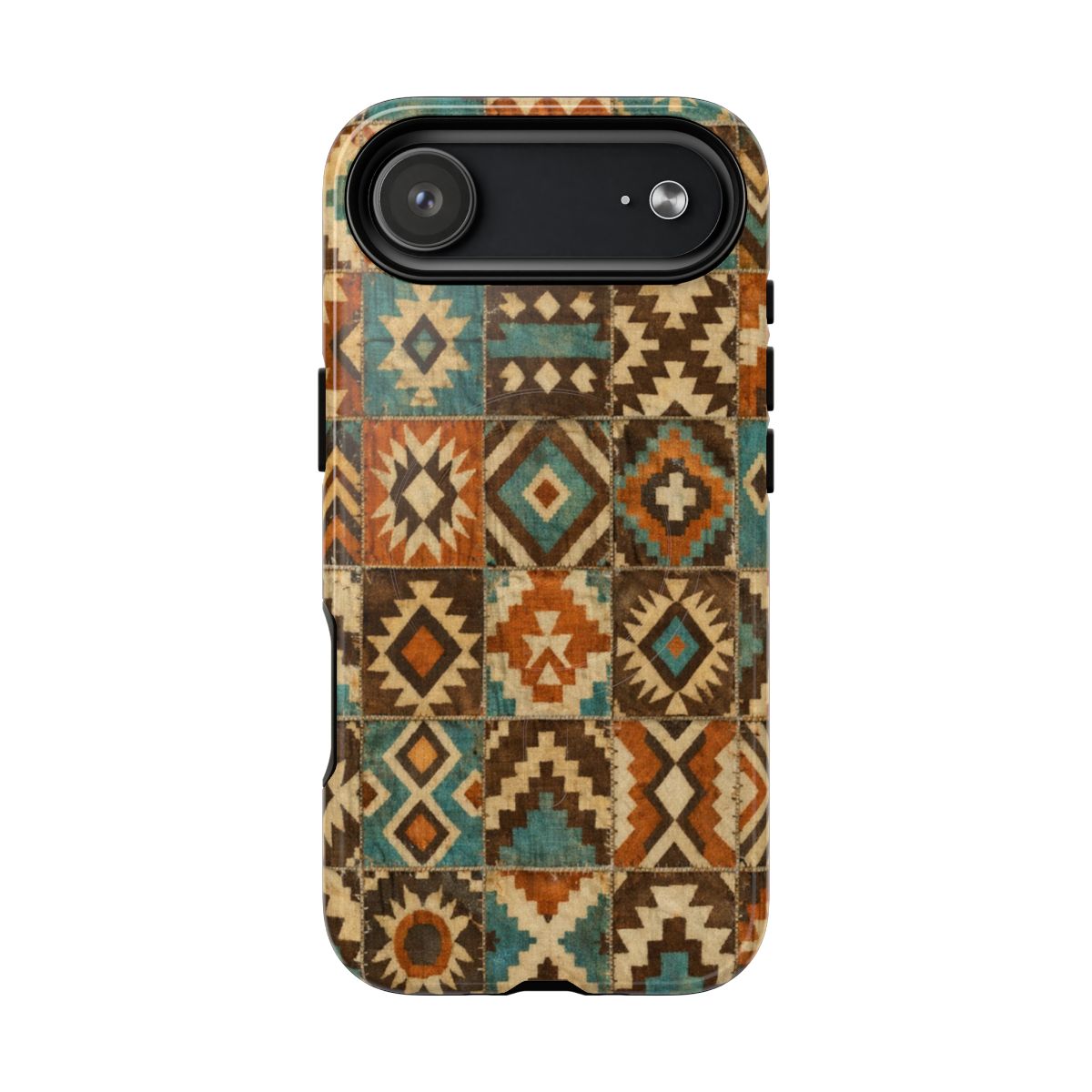 Aztec Patchwork Magnetic Case