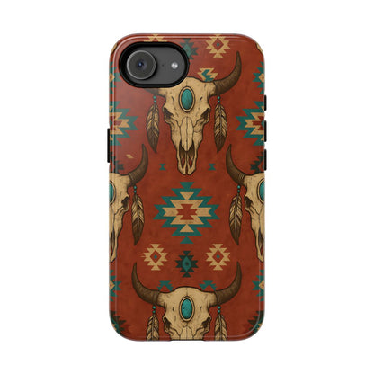 Aztec Skull Tough Case - iPhone 16e