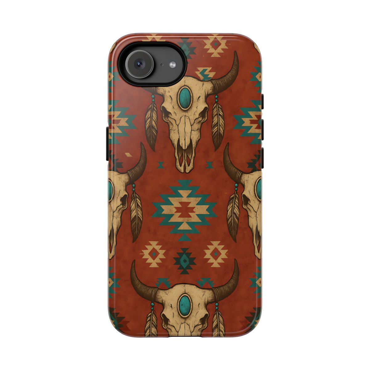 Aztec Skull Tough Case - iPhone 17e