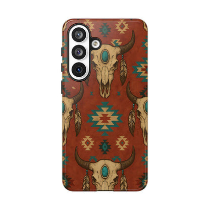 Aztec Skull Tough Case