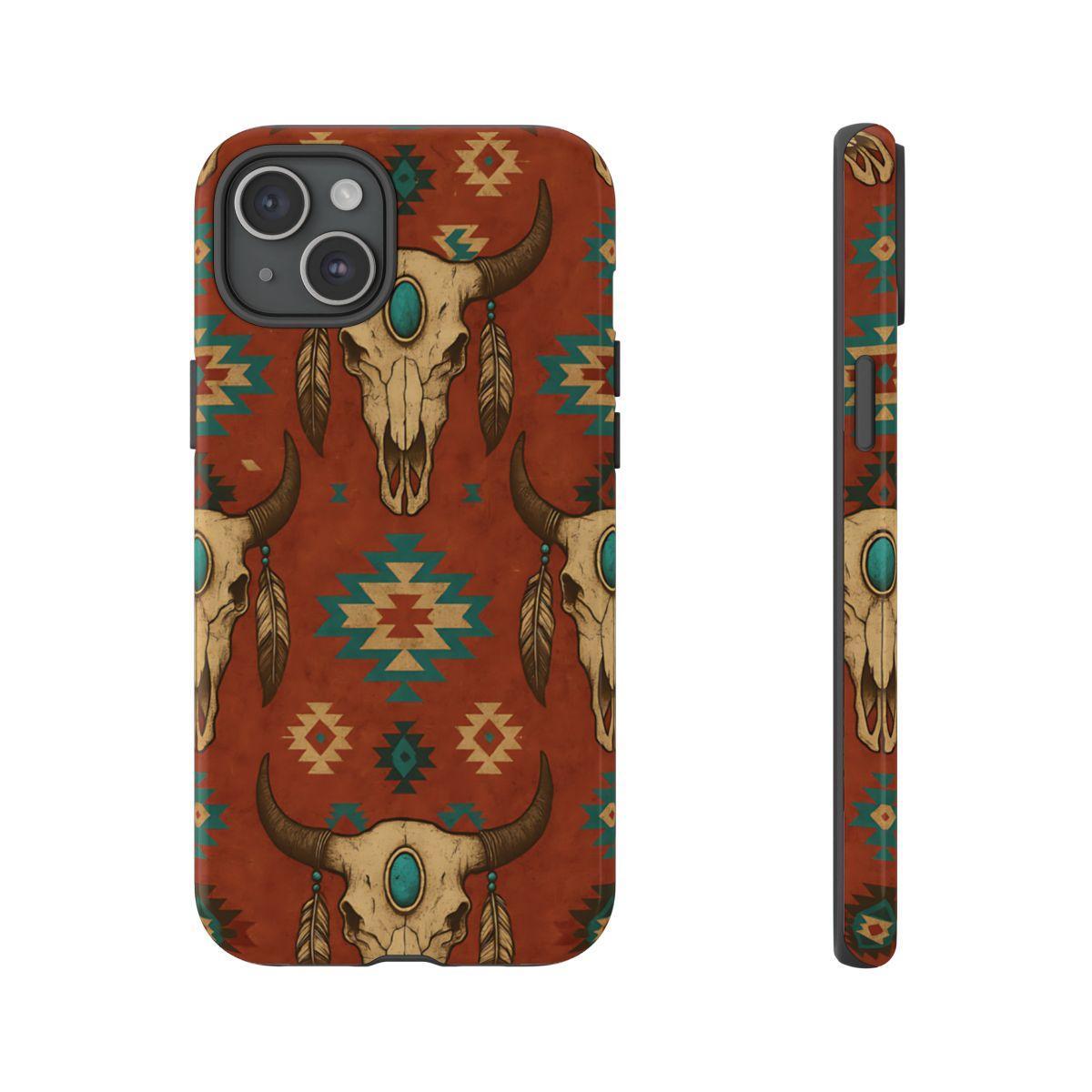 Aztec Skull Tough Case