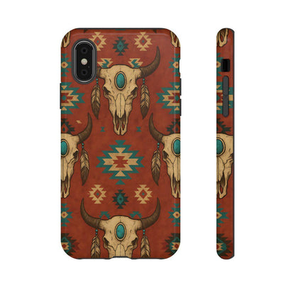 Aztec Skull Tough Case