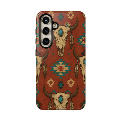 Aztec Skull Tough Case