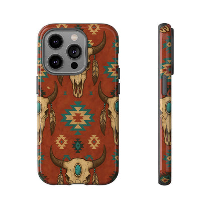 Aztec Skull Tough Case