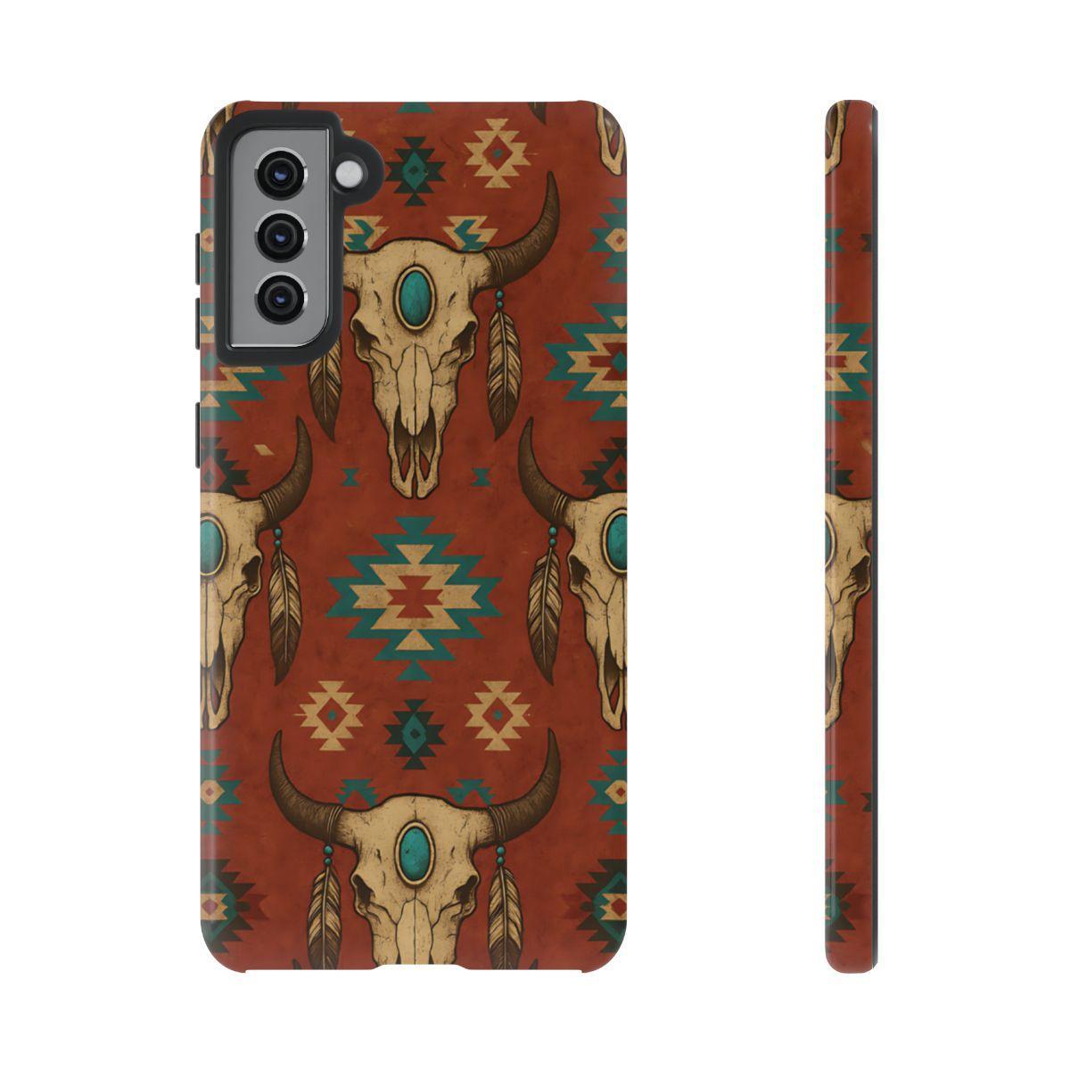 Aztec Skull Tough Case