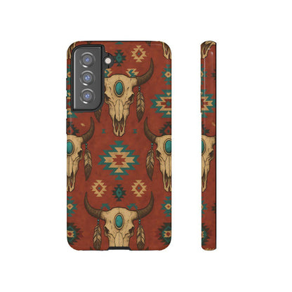 Aztec Skull Tough Case