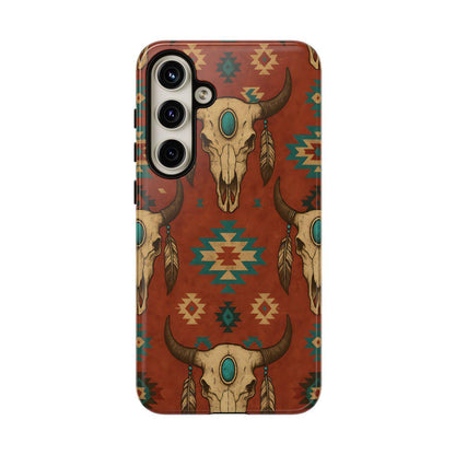 Aztec Skull Tough Case