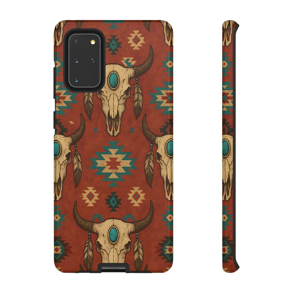 Aztec Skull Tough Case
