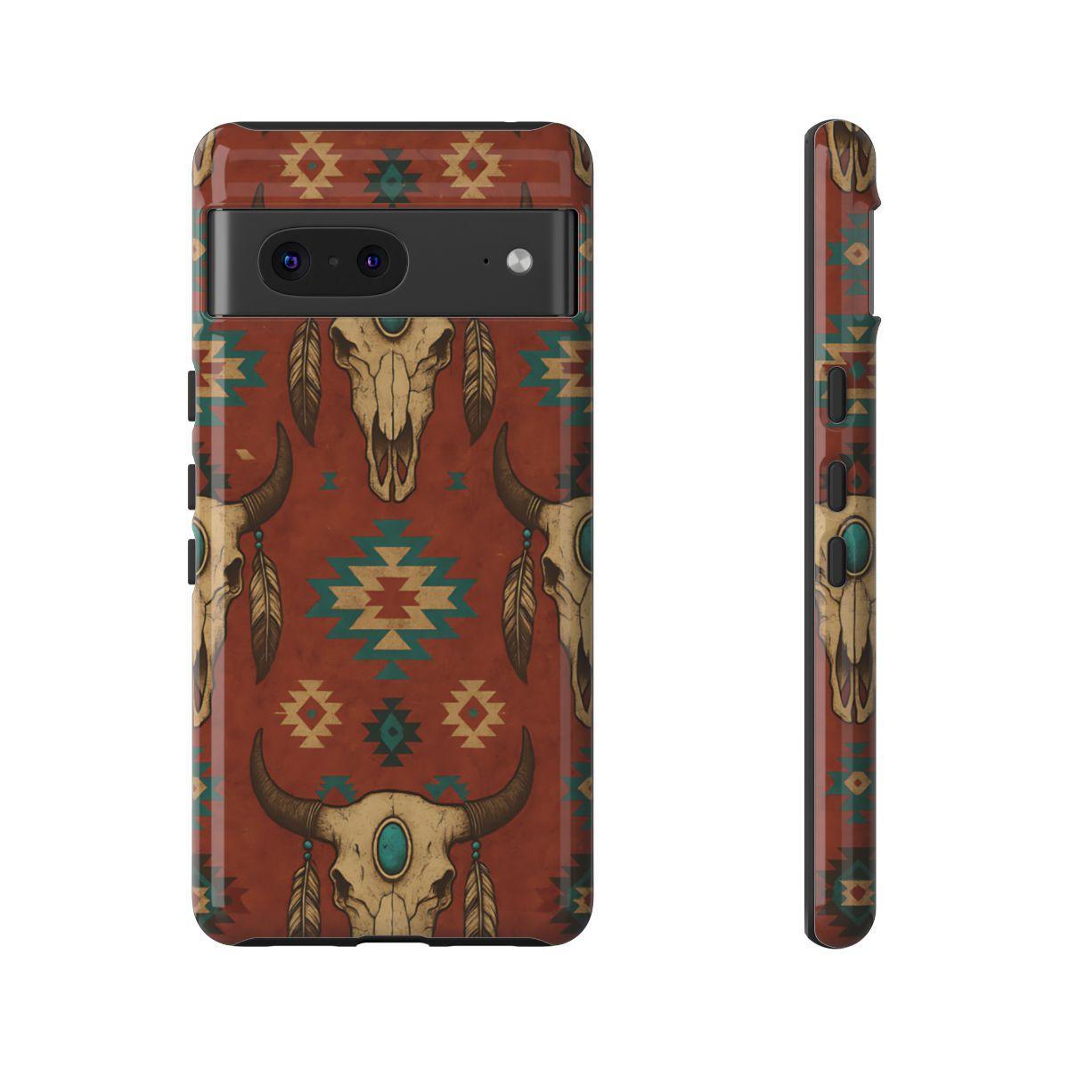 Aztec Skull Tough Case