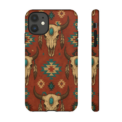 Aztec Skull Tough Case