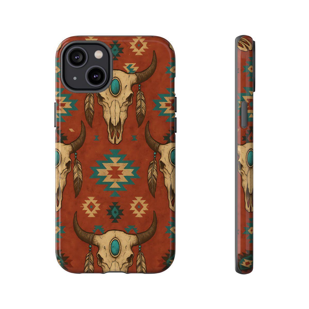 Aztec Skull Tough Case