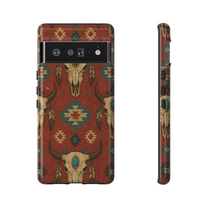 Aztec Skull Tough Case