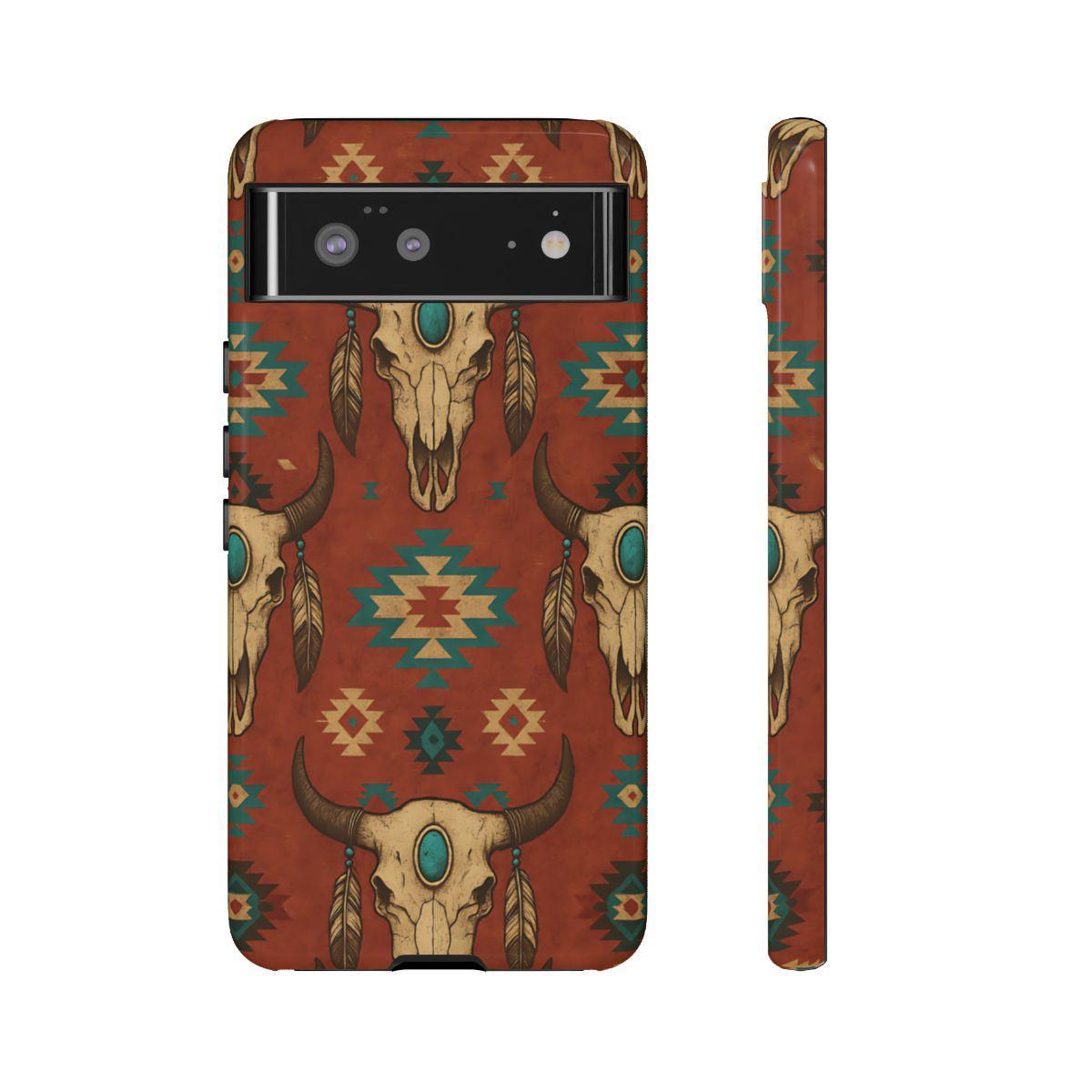 Aztec Skull Tough Case