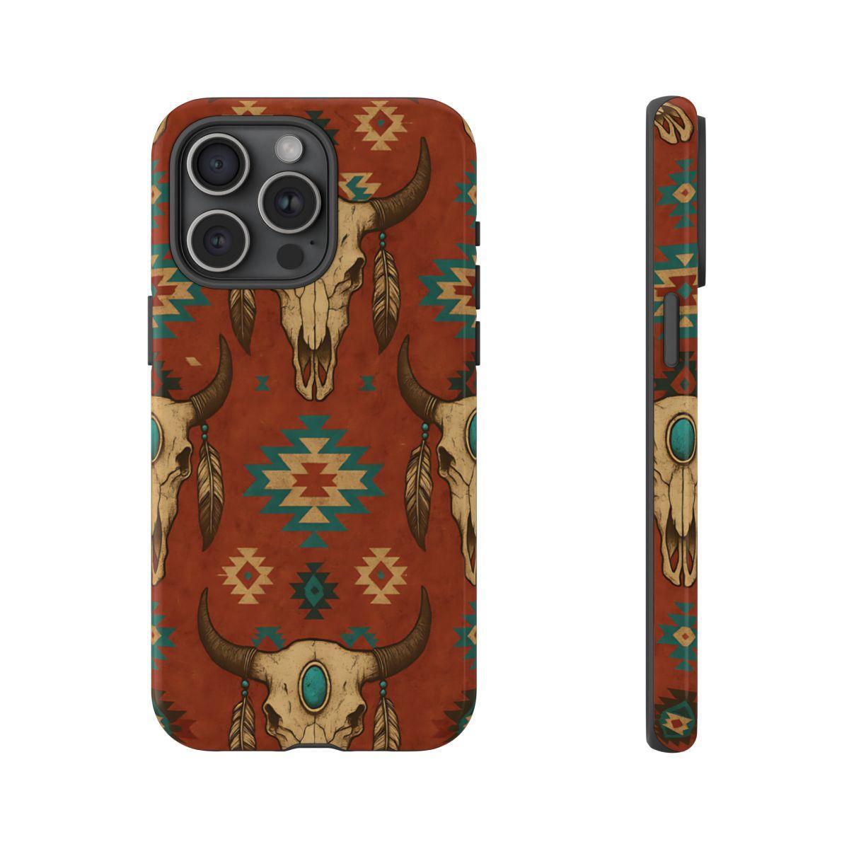 Aztec Skull Tough Case