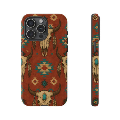 Aztec Skull Tough Case