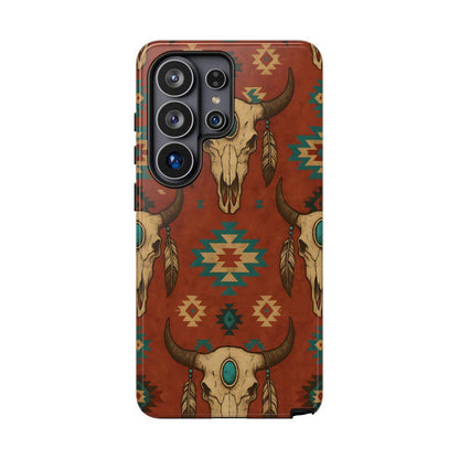 Aztec Skull Tough Case