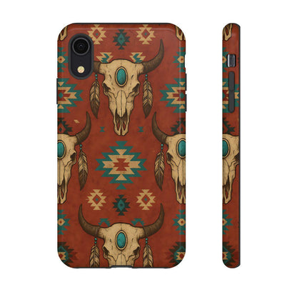 Aztec Skull Tough Case