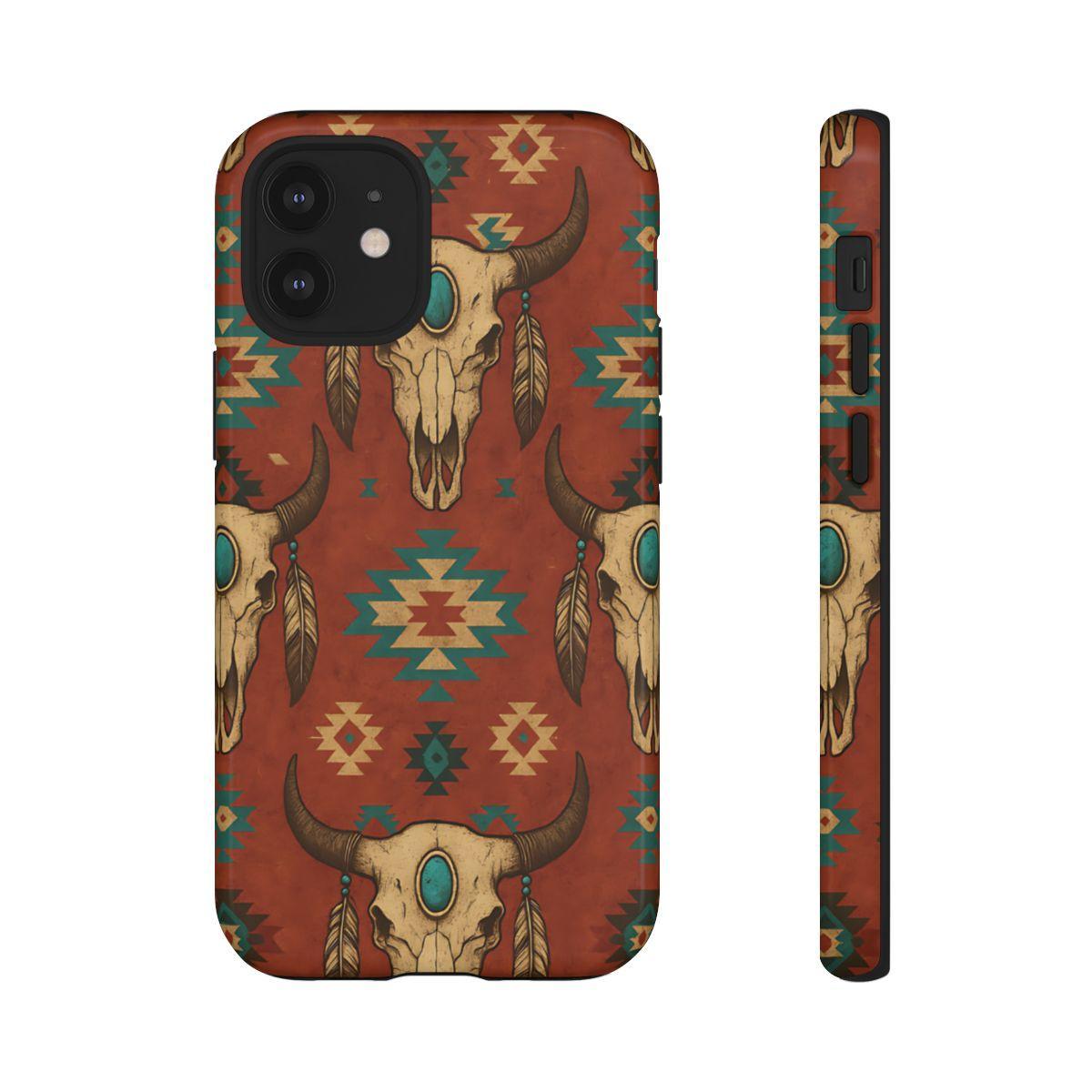 Aztec Skull Tough Case
