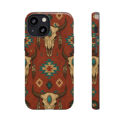 Aztec Skull Tough Case