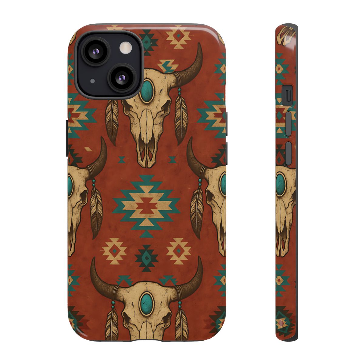 Aztec Skull Tough Case