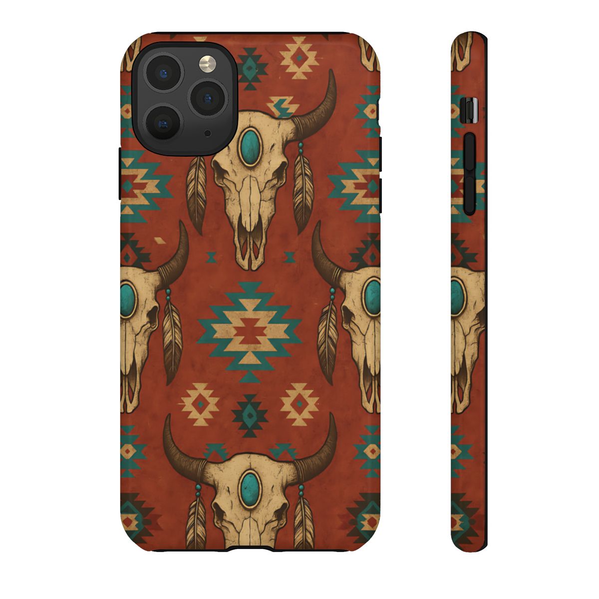 Aztec Skull Tough Case