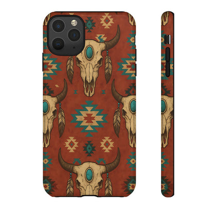 Aztec Skull Tough Case