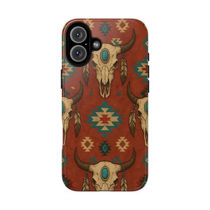 Aztec Skull Tough Case