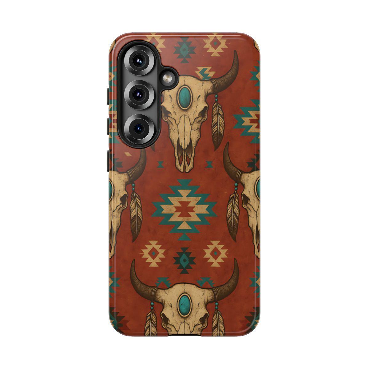 Aztec Skull Tough Case