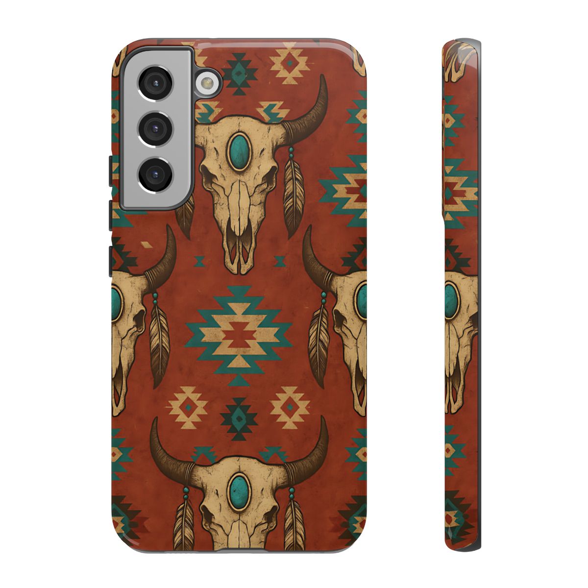 Aztec Skull Tough Case