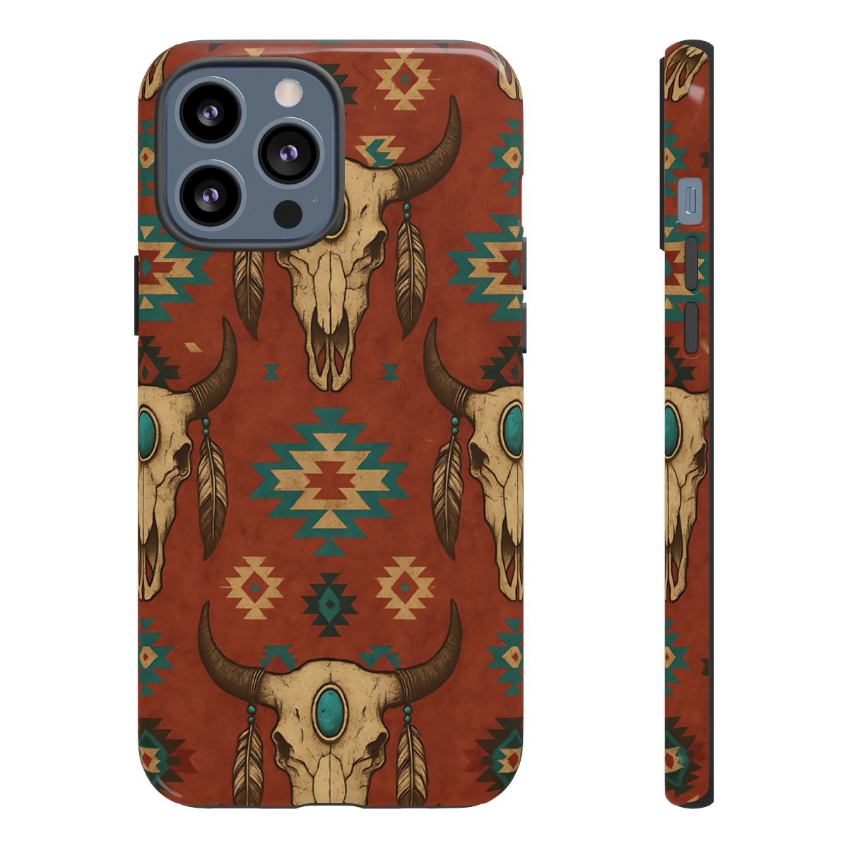 Aztec Skull Tough Case