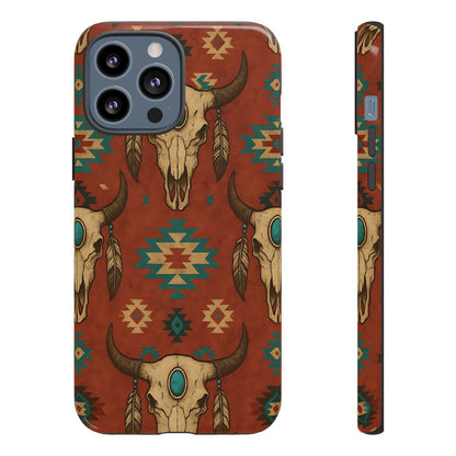 Aztec Skull Tough Case
