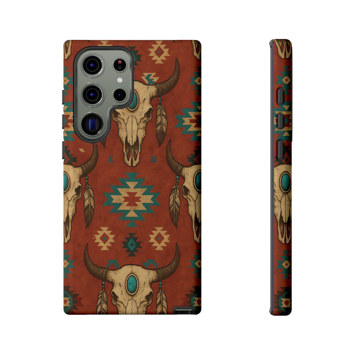 Aztec Skull Tough Case