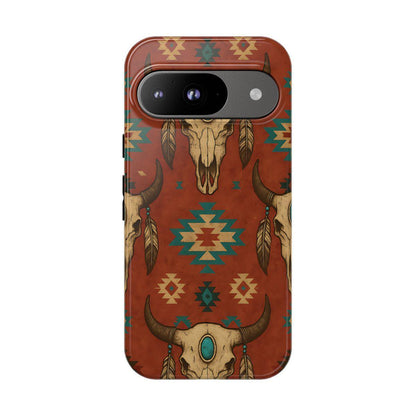 Aztec Skull Tough Case