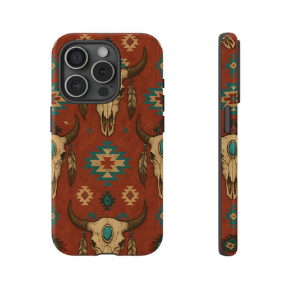 Aztec Skull Tough Case