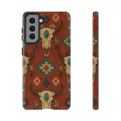 Aztec Skull Tough Case
