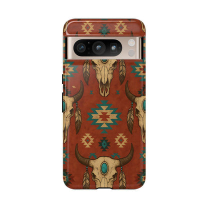 Aztec Skull Tough Case